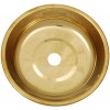  Блюдце для кальяна Ager (золото) 175/13 мм.